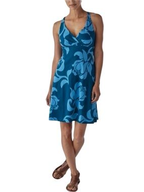 Patagonia Women's Amber
Dawn Dress Size S Sleeveless Blue